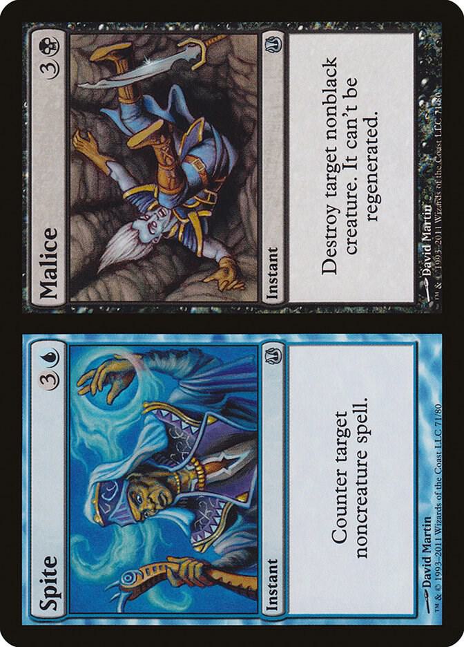 Spite // Malice 71 card from Duel Decks: Ajani vs. Nicol Bolas