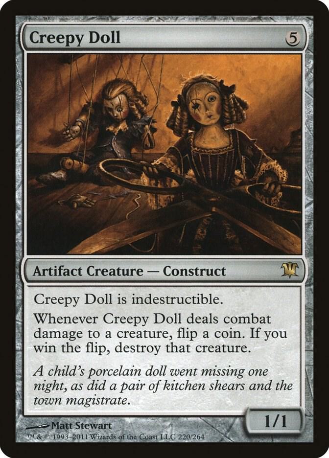 Creepy Doll 220 card from Innistrad