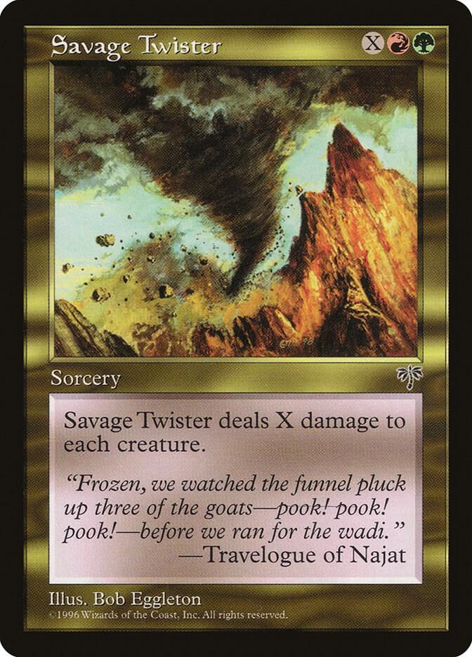 Savage Twister card from Mirage