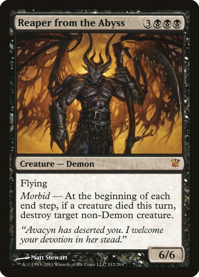 Reaper from the Abyss 112 card from Innistrad