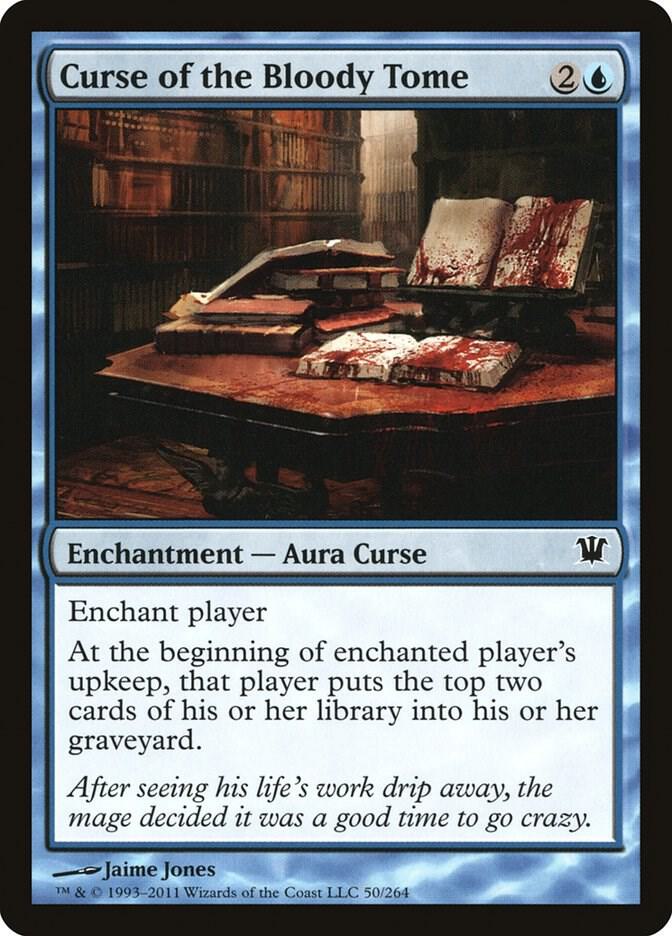 Curse of the Bloody Tome 50 card from Innistrad