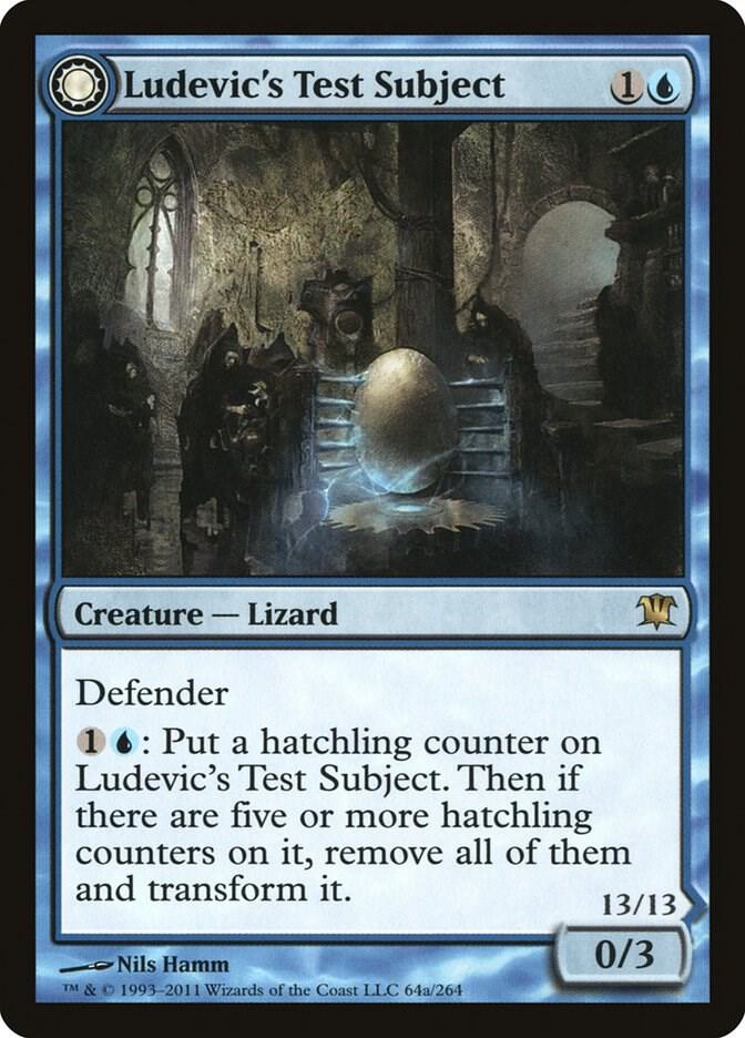Ludevic's Test Subject 64 card from Innistrad
