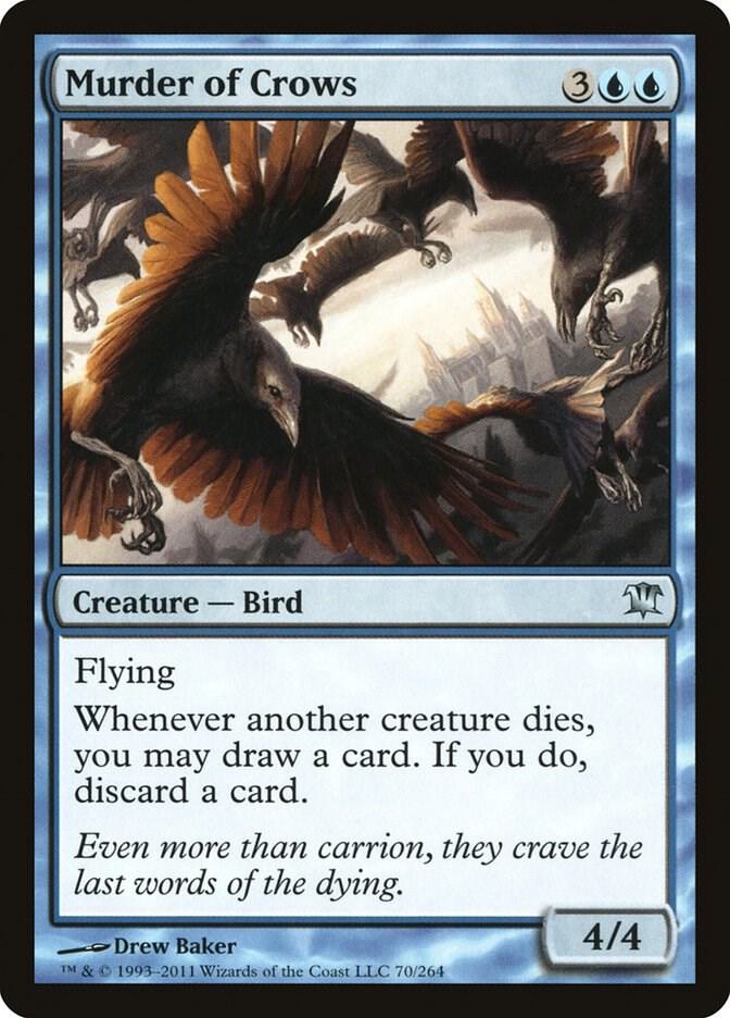 Murder of Crows 70 card from Innistrad