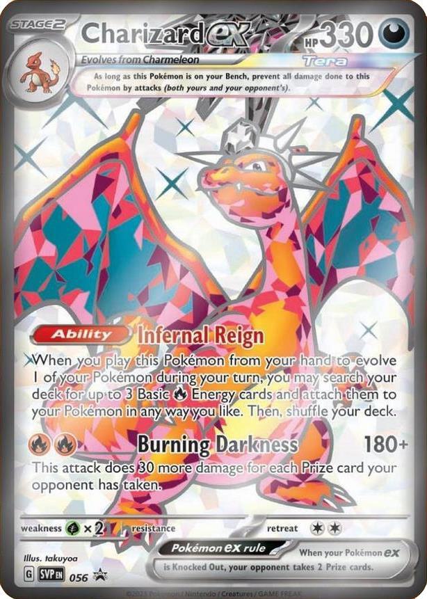 Charizard ex 056 card from SV: Scarlet & Violet Promo Cards