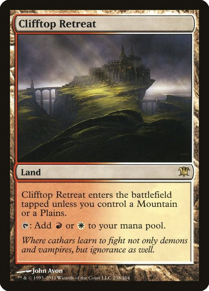 Clifftop Retreat 238 card from Innistrad