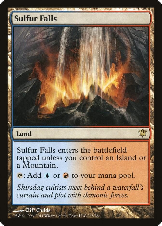 Sulfur Falls 248 card from Innistrad