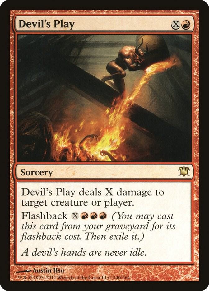 Devil's Play 140 card from Innistrad