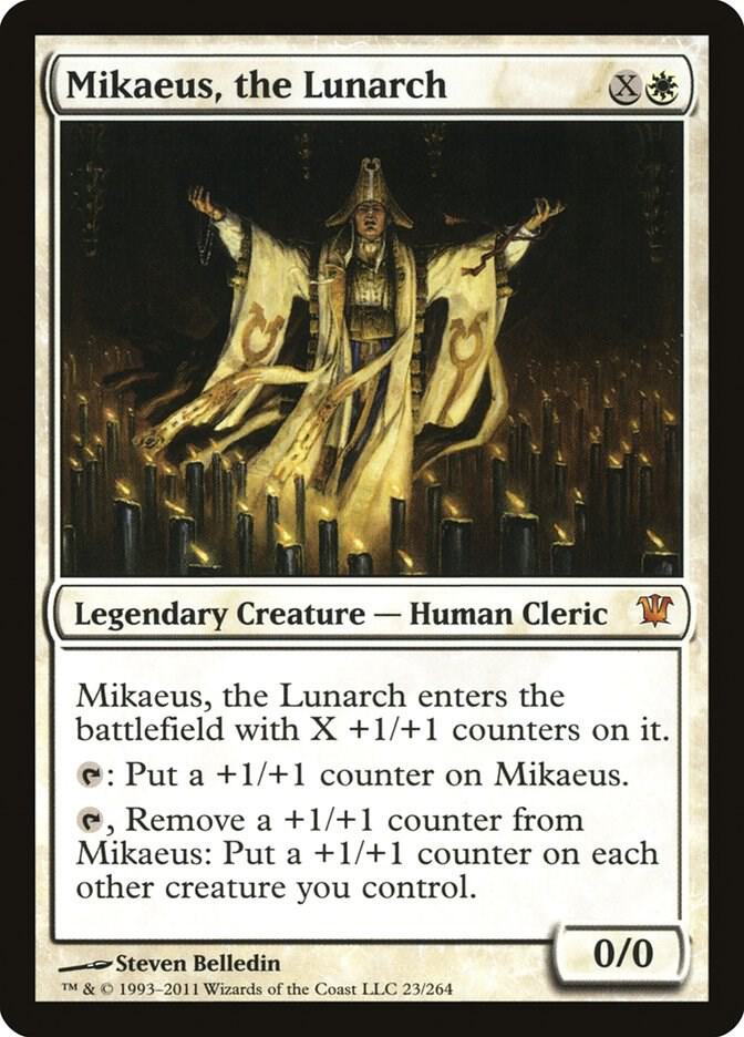 Mikaeus, the Lunarch 23 card from Innistrad