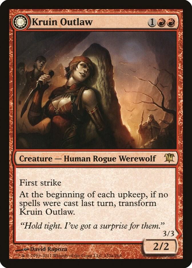 Kruin Outlaw 152 card from Innistrad