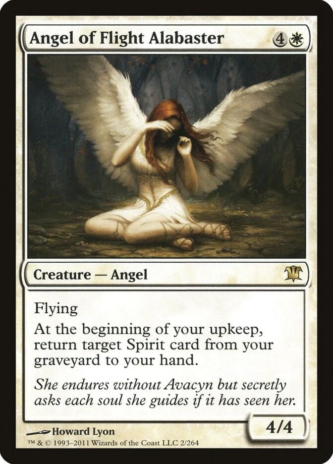 Angel of Flight Alabaster 2 card from Innistrad