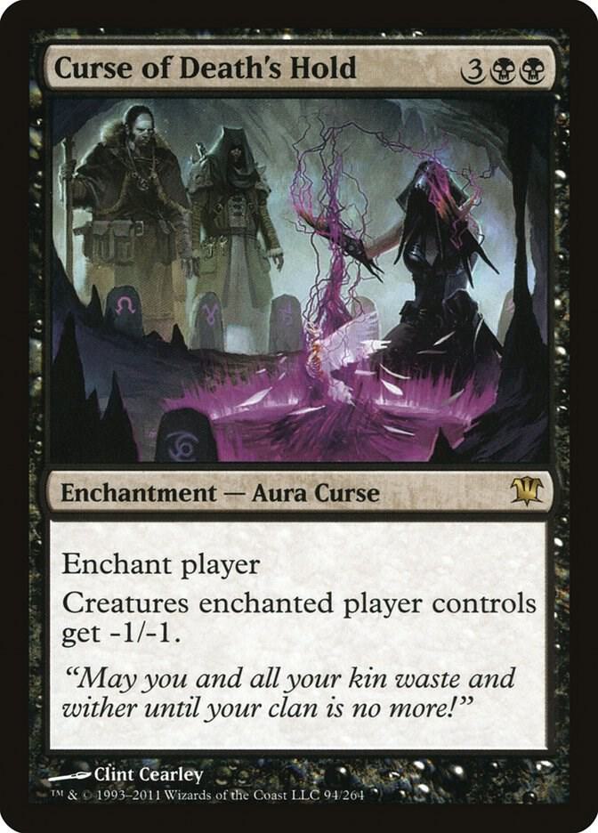 Curse of Death's Hold 94 card from Innistrad