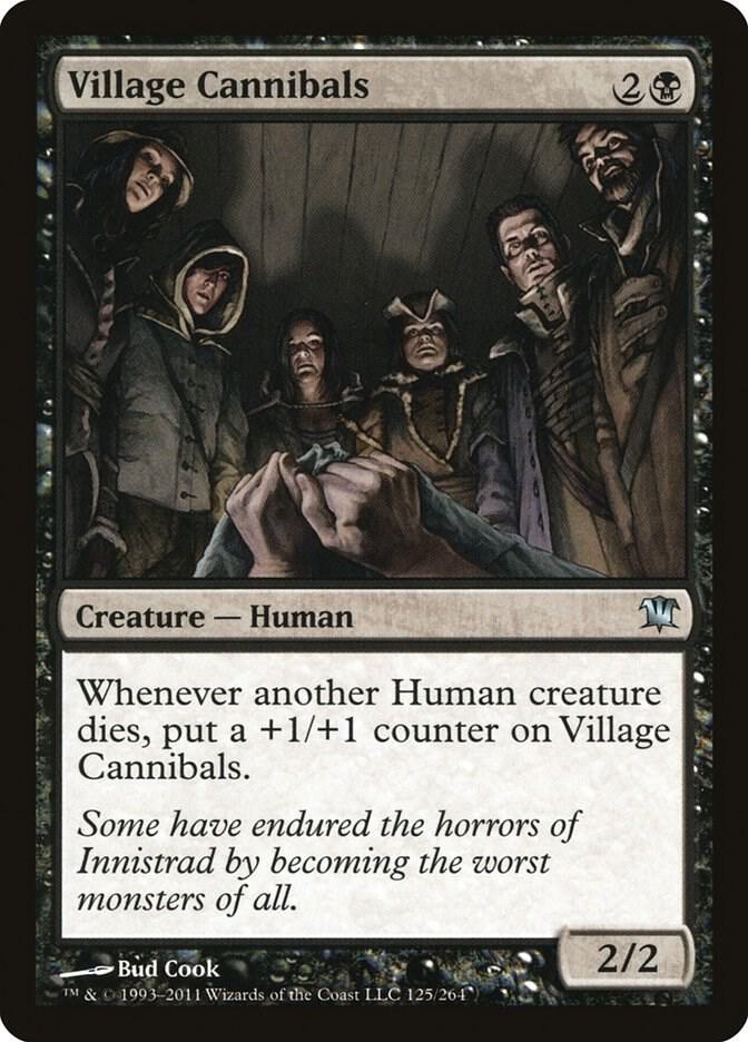 Village Cannibals 125 card from Innistrad