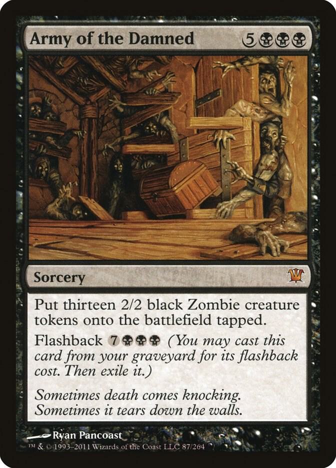 Army of the Damned 87 card from Innistrad