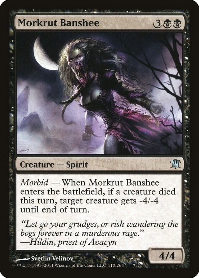 Morkrut Banshee 110 card from Innistrad
