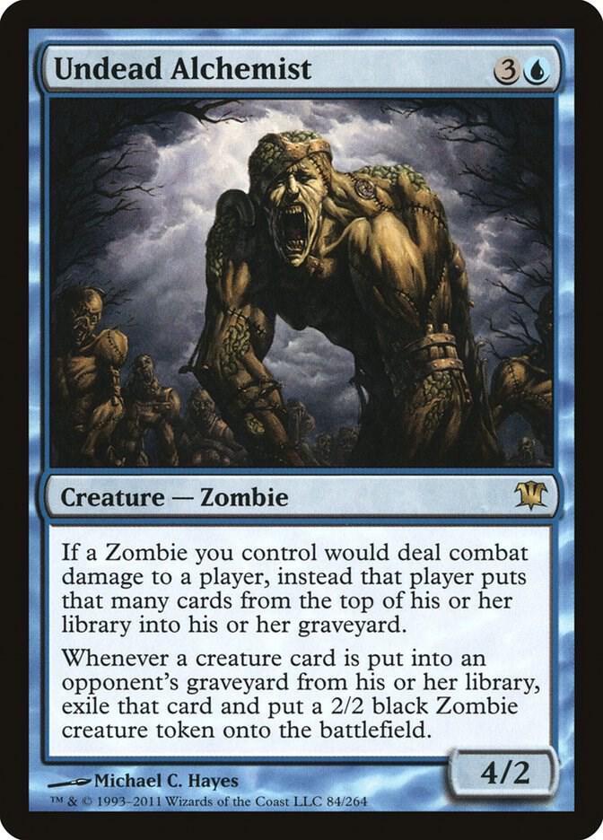 Undead Alchemist 84 card from Innistrad