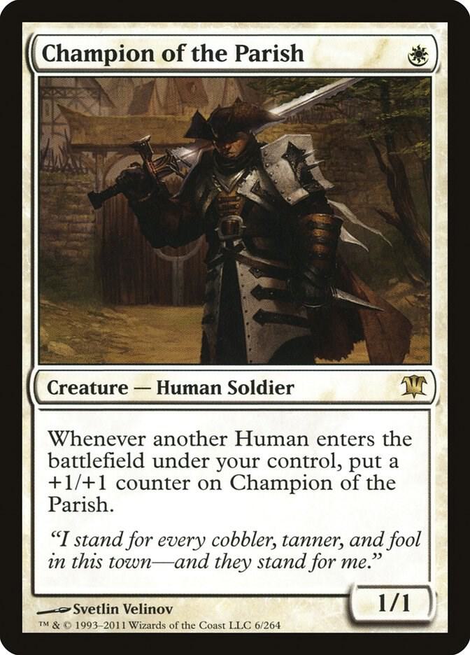 Champion of the Parish 6 card from Innistrad