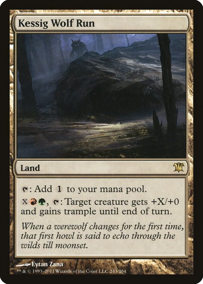 Kessig Wolf Run 243 card from Innistrad