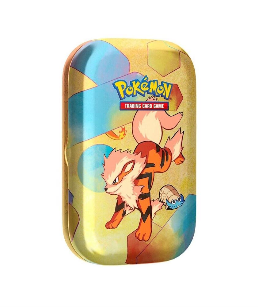 151 Mini Tin [Arcanine & Omanyte] card from SV: Scarlet & Violet 151