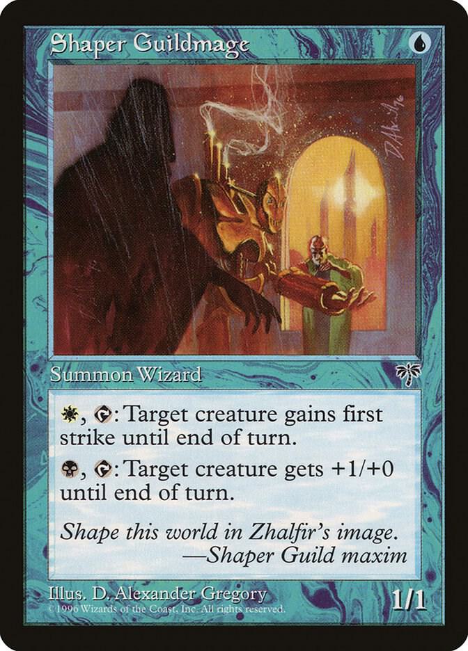 Shaper Guildmage card from Mirage