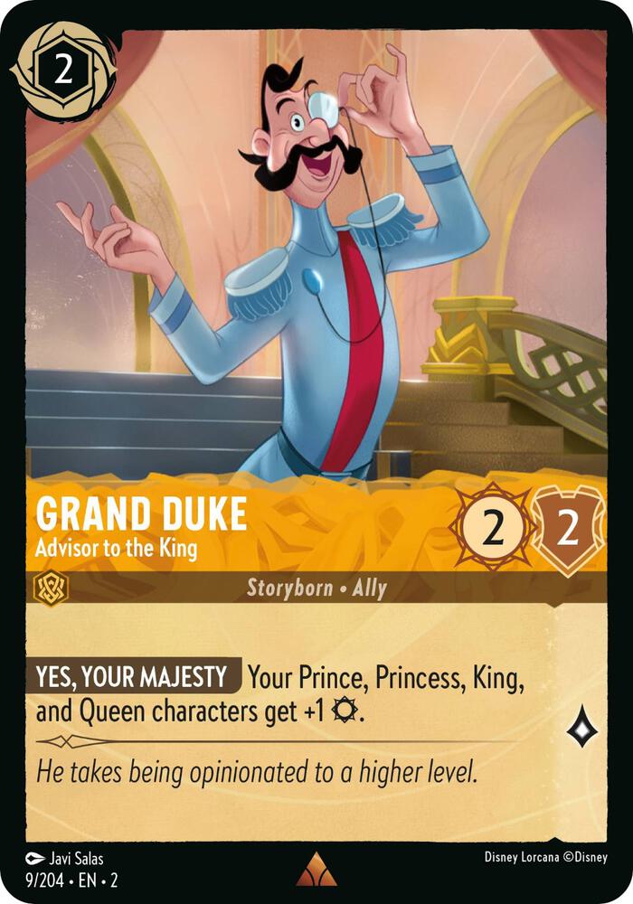 Grand Duke - Advisor to the King 9/204 card from Rise of the Floodborn
