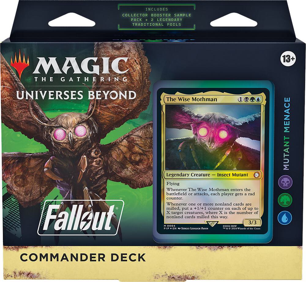 Universes Beyond: Fallout - Mutant Menace Commander Deck card from Universes Beyond: Fallout
