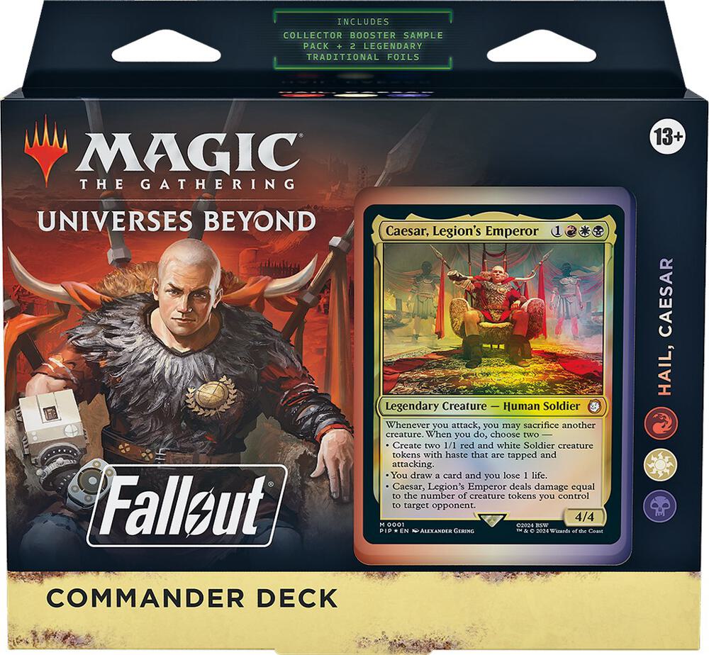 Universes Beyond: Fallout - Hail, Caesar Commander Deck card from Universes Beyond: Fallout