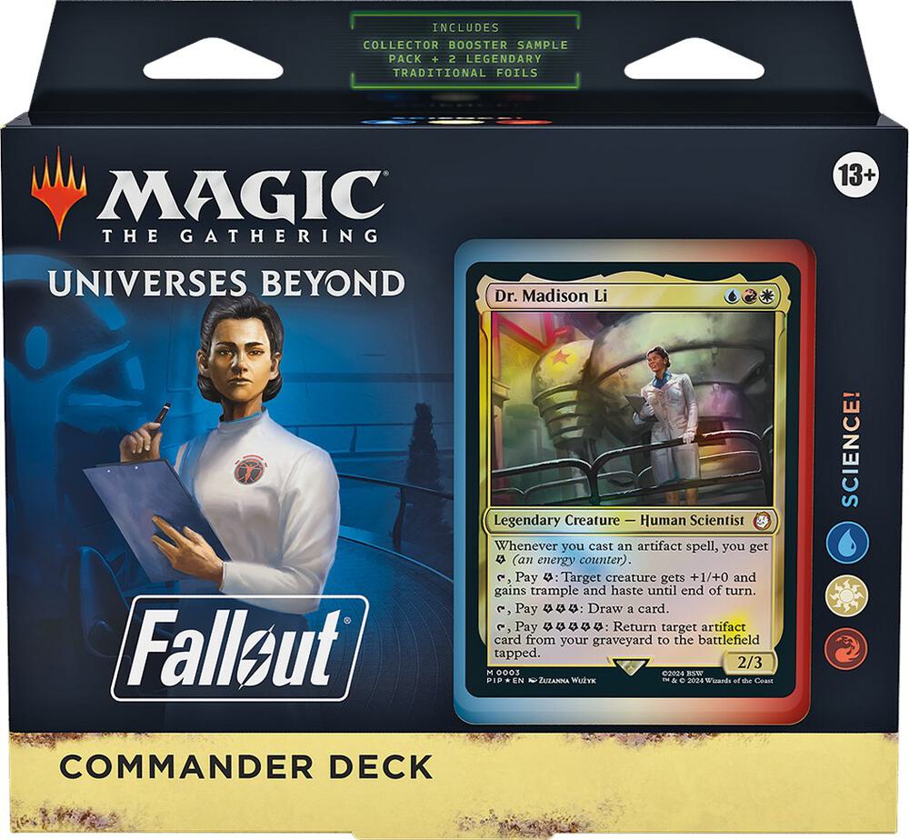 Universes Beyond: Fallout - Science! Commander Deck card from Universes Beyond: Fallout