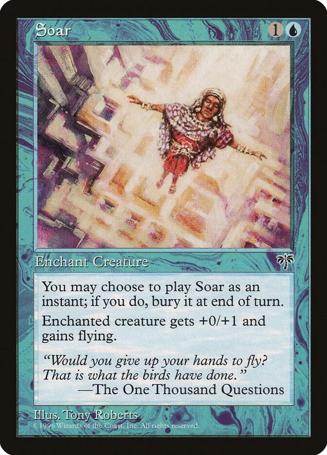 Soar card from Mirage