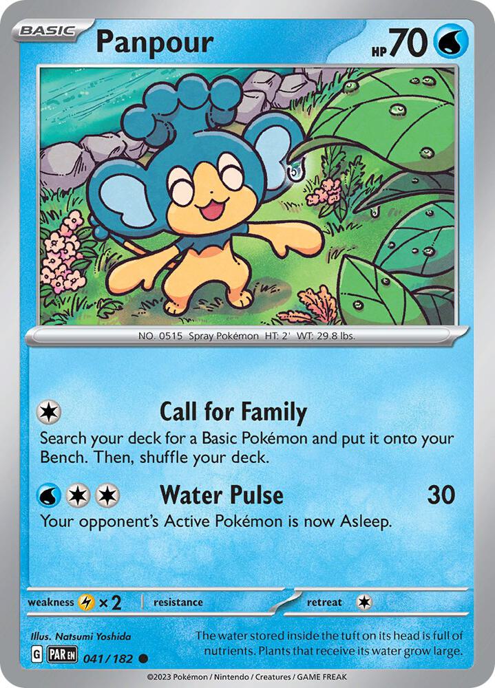 Panpour 041/182 card from SV04: Paradox Rift