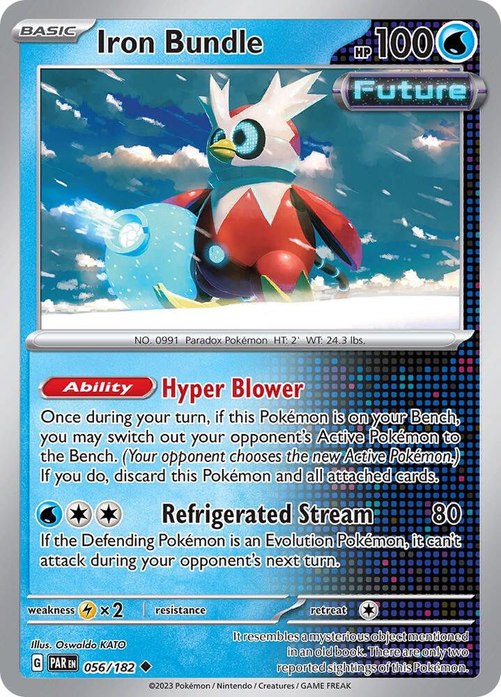 Iron Bundle 056/182 card from SV04: Paradox Rift