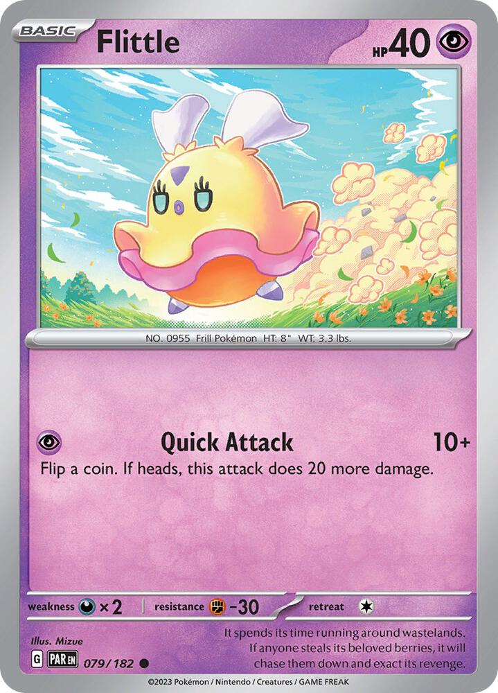Flittle 079/182 card from SV04: Paradox Rift