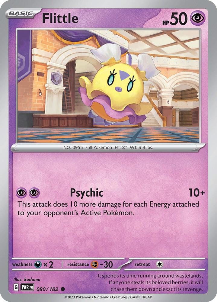 Flittle 080/182 card from SV04: Paradox Rift