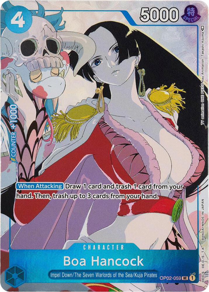 Boa Hancock (Gift Collection 2023) OP02-059 card from One Piece Promotion Cards