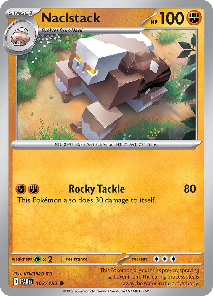 Naclstack 103/182 card from SV04: Paradox Rift