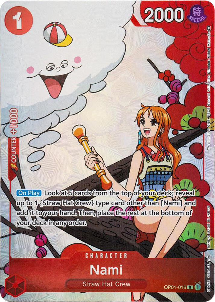 Nami (Gift Collection 2023) OP01-016 card from One Piece Promotion Cards