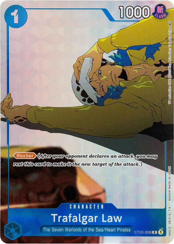 Trafalgar Law (Gift Collection 2023) ST03-008 card from One Piece Promotion Cards