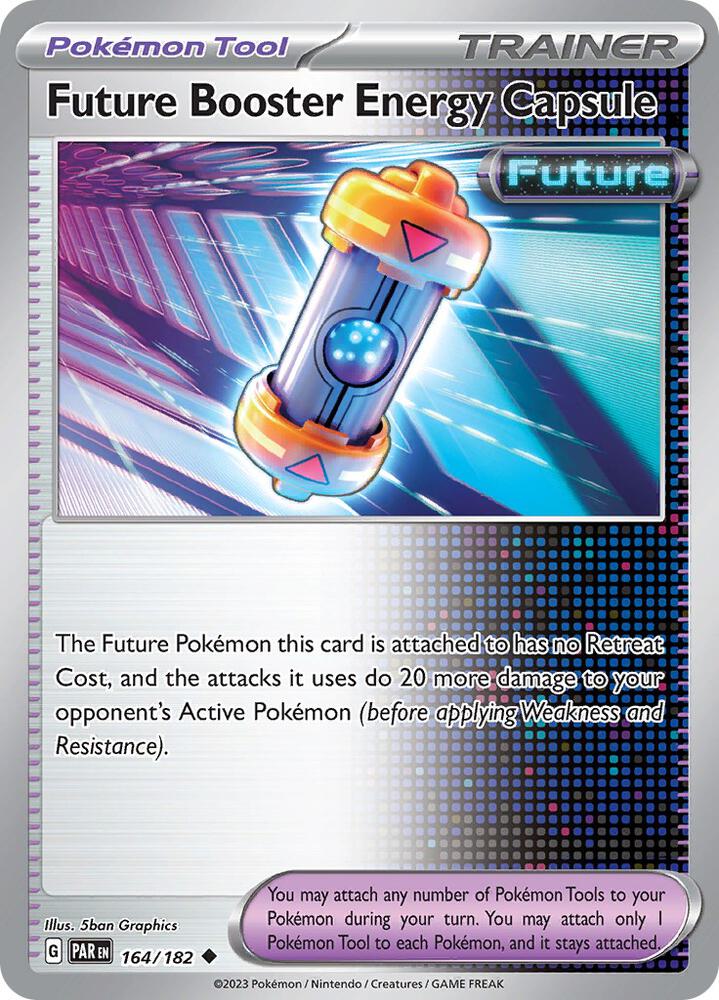 Future Booster Energy Capsule 164/182 card from SV04: Paradox Rift