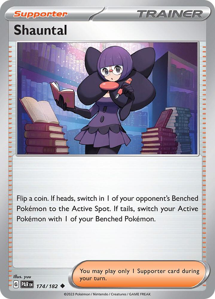 Shauntal 174/182 card from SV04: Paradox Rift