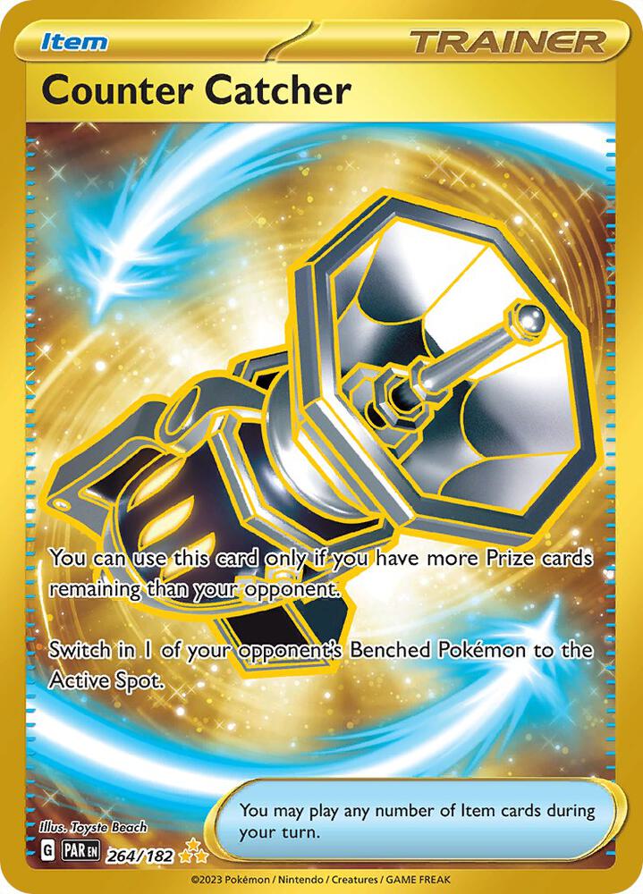 Counter Catcher 264/182 card from SV04: Paradox Rift