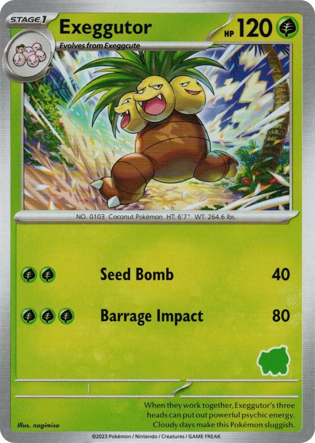 Exeggutor card from My First Battle
