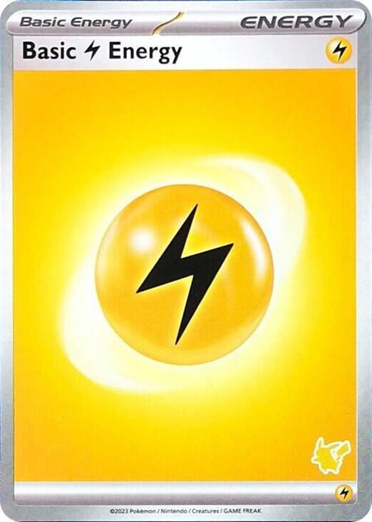 Basic Lightning Energy card from My First Battle