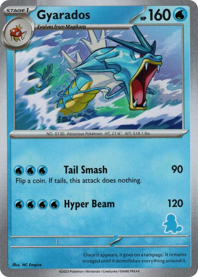 Gyarados card from My First Battle