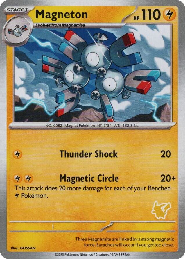 Magneton card from My First Battle