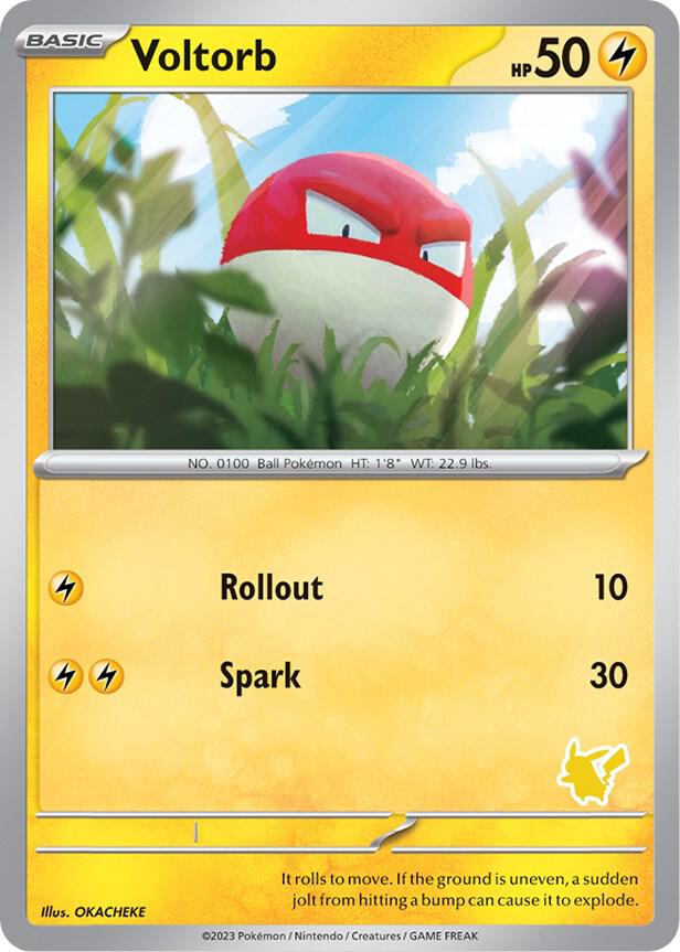 Voltorb card from My First Battle
