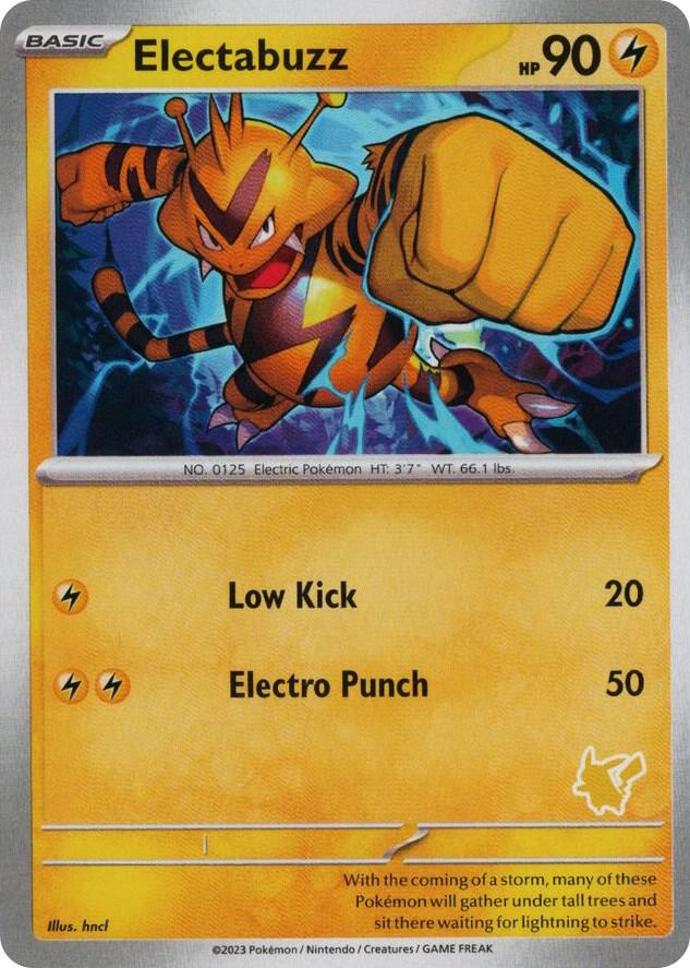 Electabuzz card from My First Battle