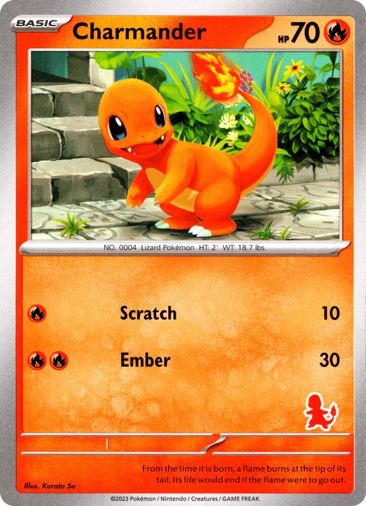 Charmander card from My First Battle