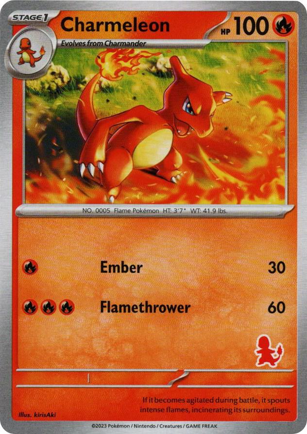 Charmeleon card from My First Battle