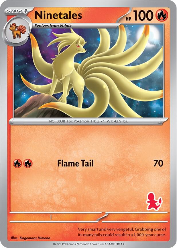 Ninetales card from My First Battle