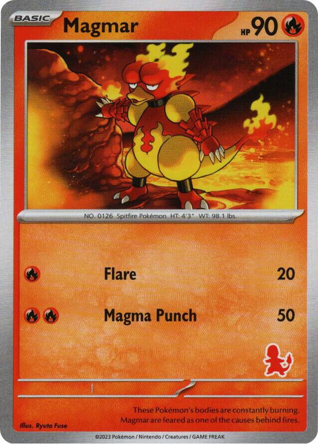 Magmar card from My First Battle