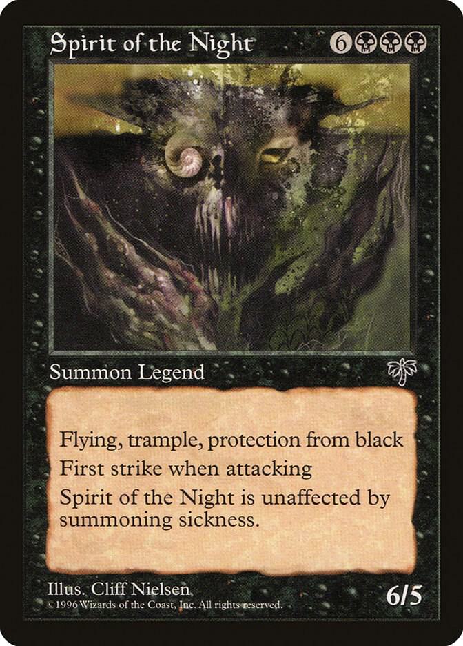 Spirit of the Night card from Mirage